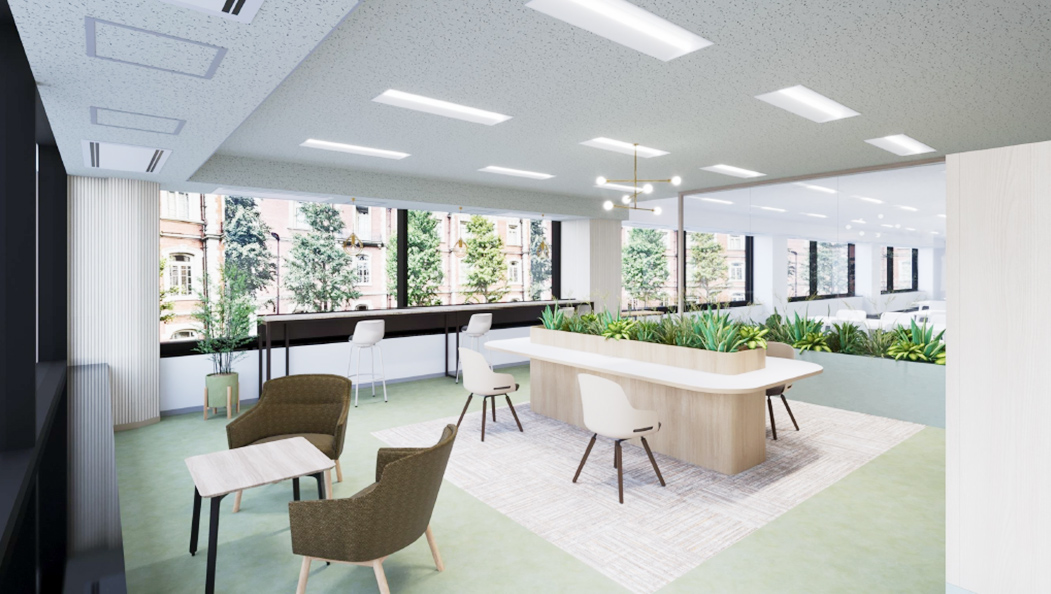 Office lounge area