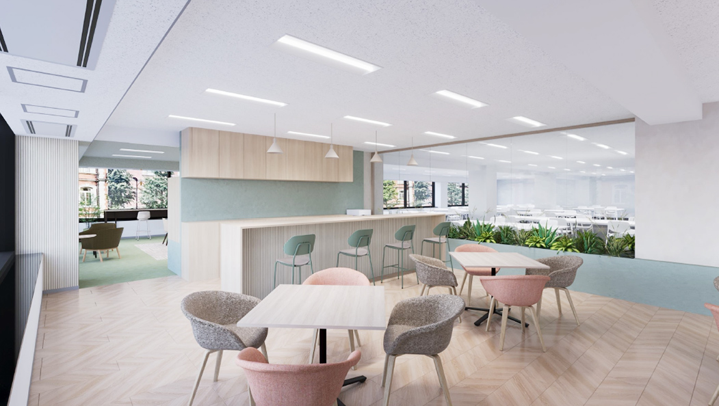 Office lounge area